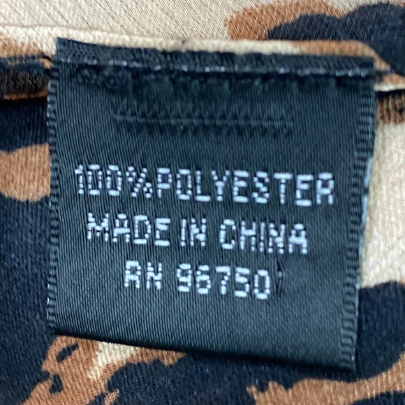 Bohemian Leopard Animal Print Open Front Mobwife Poncho Shawl Cape One Size - Picture 7 of 8